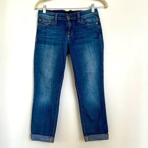 Joe’s Jeans “socialite kicker fit” summer clamdiggers, size 26